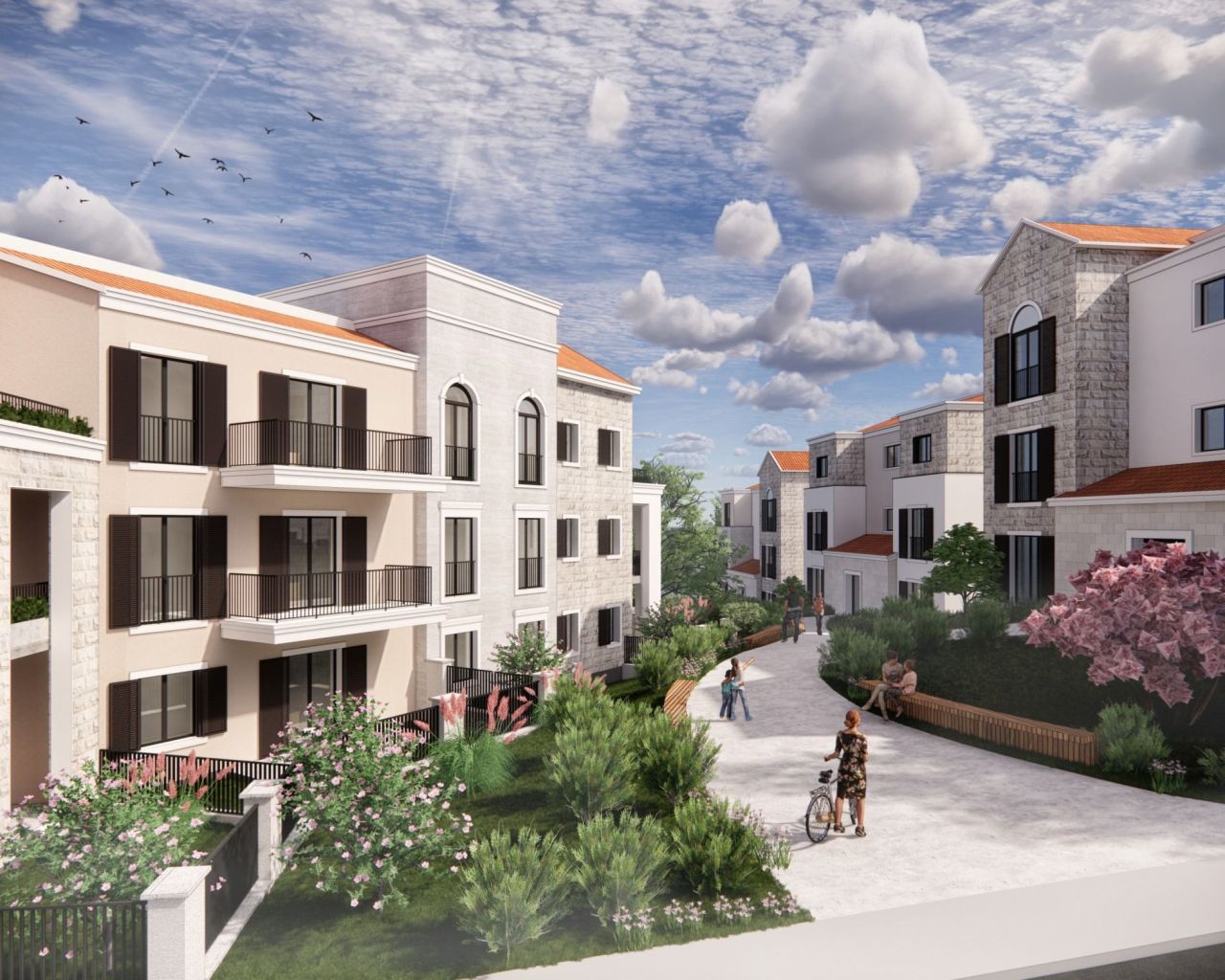 Апартаменты на полуострове Луштица, Черногория, 99.98 м² - фото 4