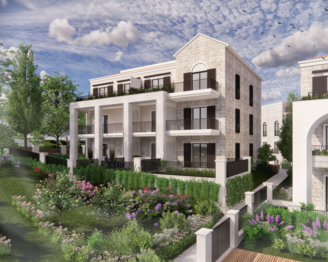 Апартаменты на полуострове Луштица, Черногория, 99.98 м² - фото 2