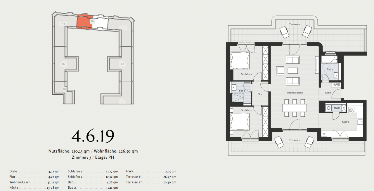Квартира в Берлине, Германия, 86.97 м² - фото 15