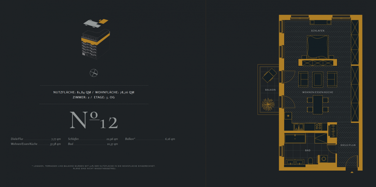Квартира в Берлине, Германия, 81.08 м² - фото 10