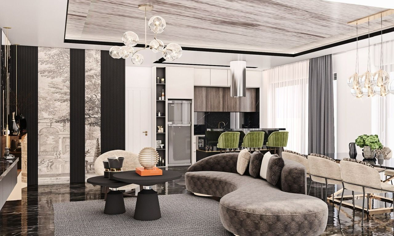 Вилла в Алании, Турция, 1 362 м² - фото 14