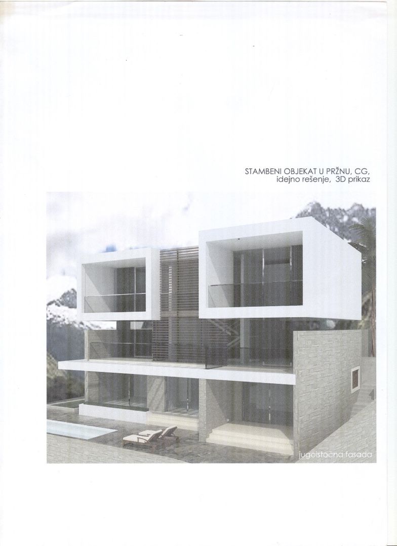 Земля в Пржно, Черногория, 1 200 м² - фото 2