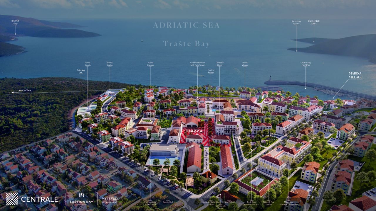 Апартаменты на полуострове Луштица, Черногория, 58 м² - фото 12