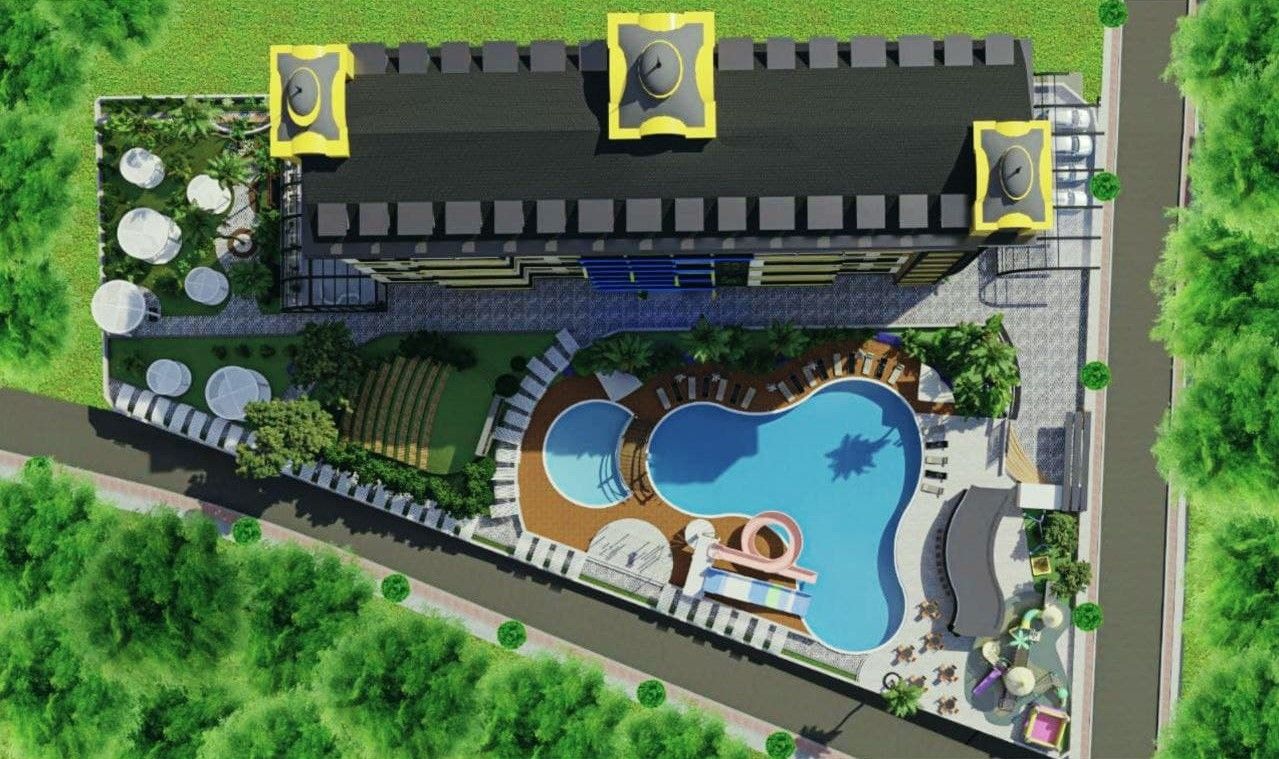 Квартира в Газипаше, Турция, 50 м² - фото 2