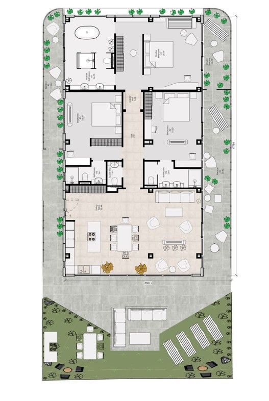 Квартира на Самуи, Таиланд, 98 м² - фото 4