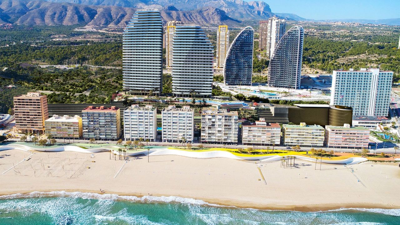 Апартаменты в Бенидорме, Испания, 104 м² - фото 1