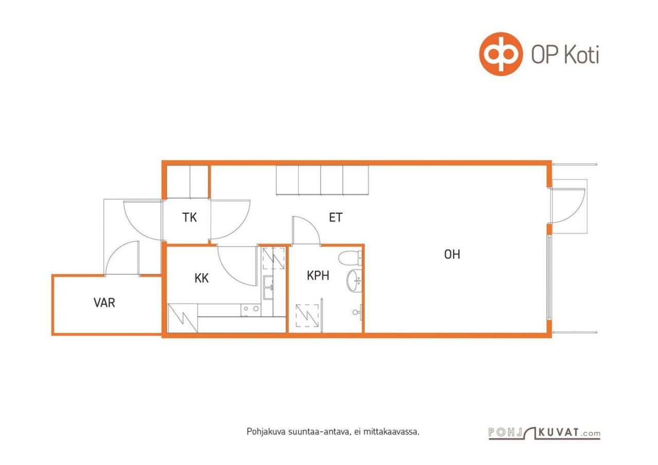 Таунхаус в Ювяскюля, Финляндия, 30 м² - фото 2