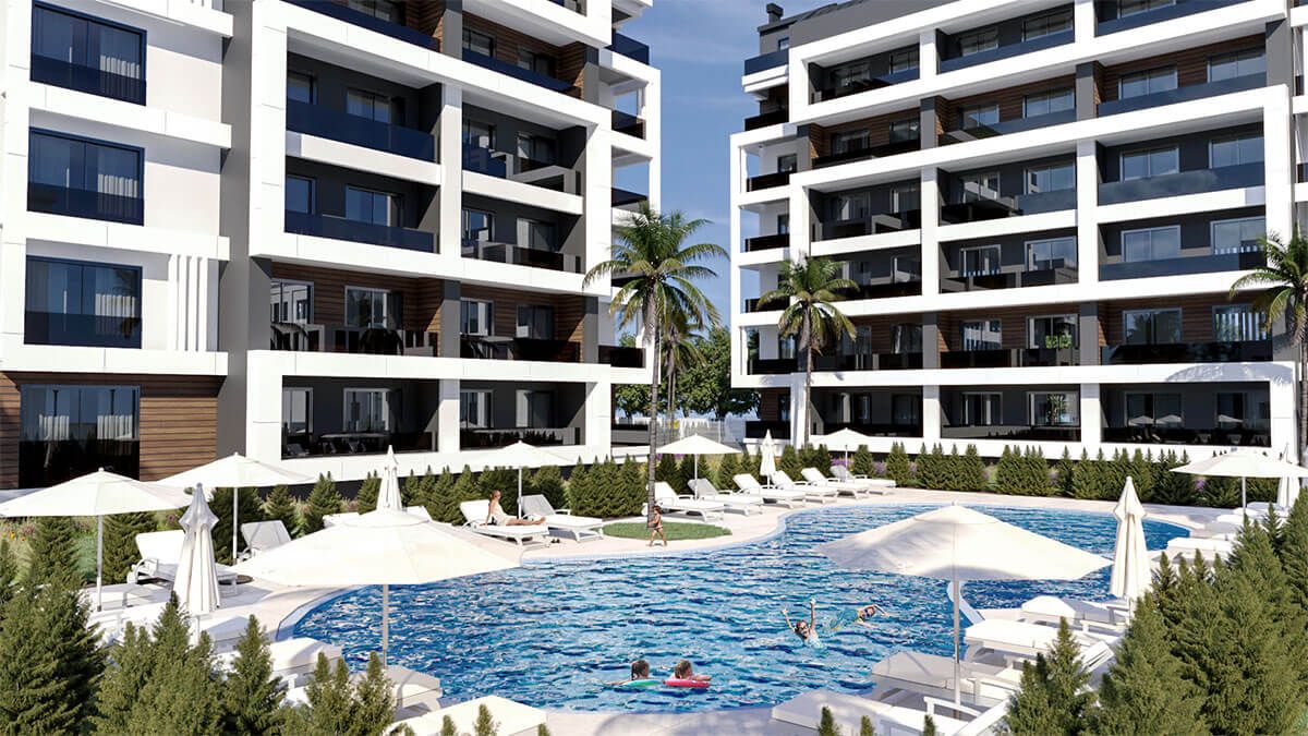 Квартира в Анталии, Турция, 55 м² - фото 1