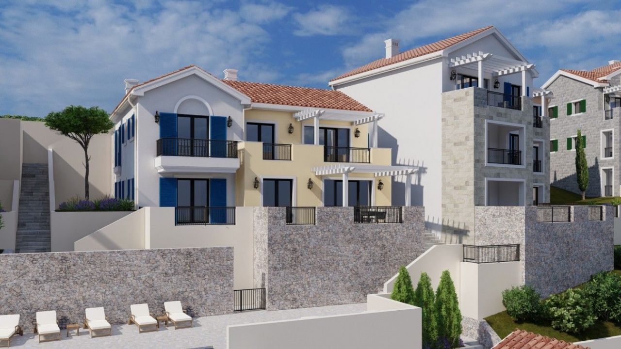 Апартаменты на полуострове Луштица, Черногория, 74.08 м² - фото 3