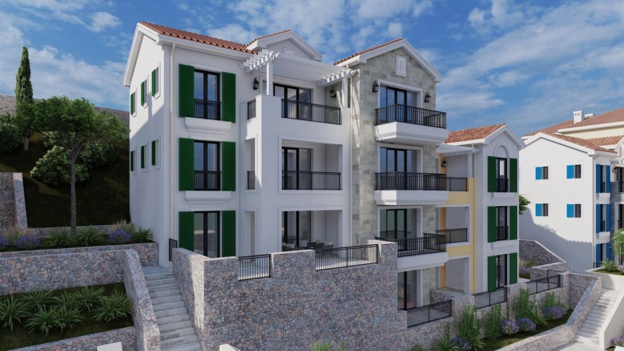 Апартаменты на полуострове Луштица, Черногория, 43.47 м² - фото 2