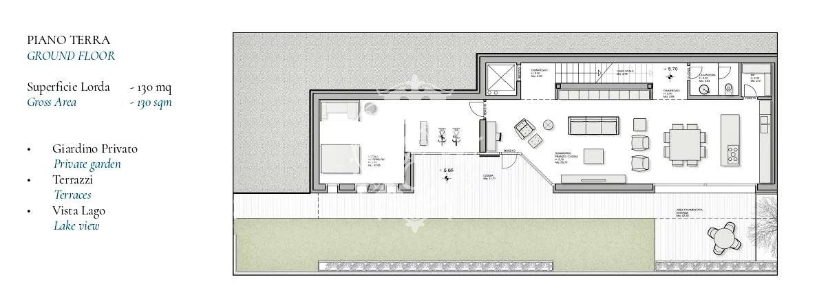 Вилла в Лальо, Италия, 345 м² - фото 12