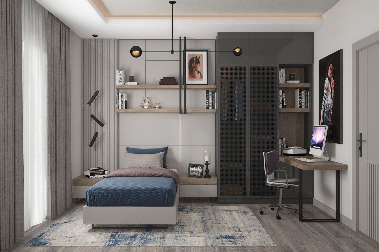 Квартира в Сиде, Турция, 170 м² - фото 15