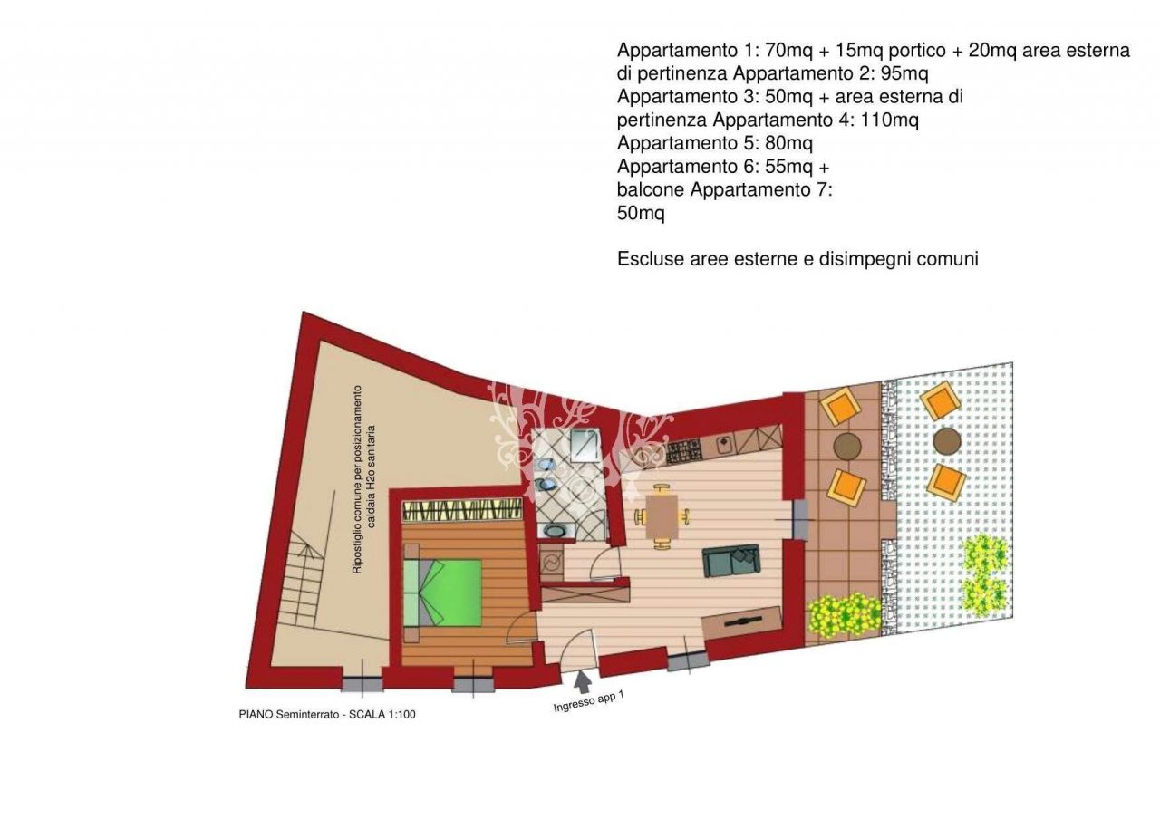 Таунхаус в Нессо, Италия, 500 м² - фото 4