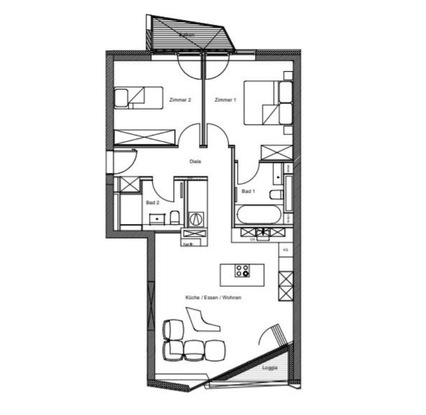 Квартира в Берлине, Германия, 84 м² - фото 14