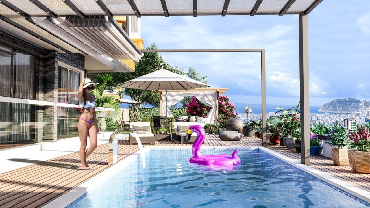 Квартира в Алании, Турция, 38 м² - фото 10