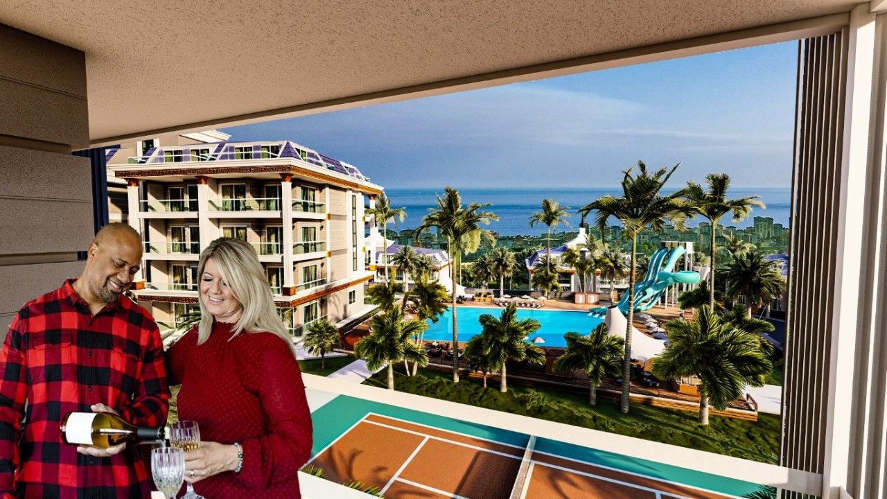 Квартира в Алании, Турция, 38 м² - фото 14