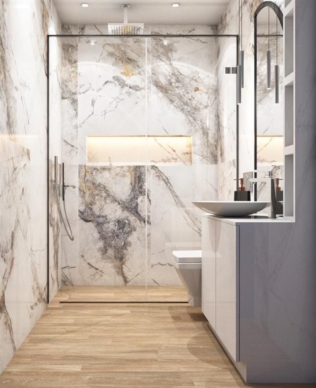 Апартаменты в Алании, Турция, 53.5 м² - фото 11