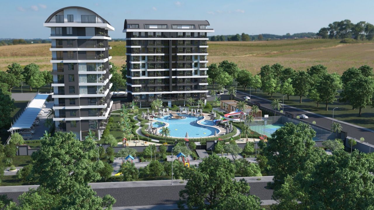 Квартира в Алании, Турция, 46 м² - фото 5