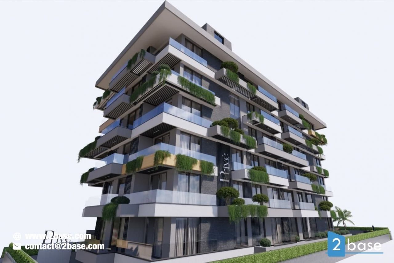 Апартаменты в Алании, Турция, 60 м² - фото 12