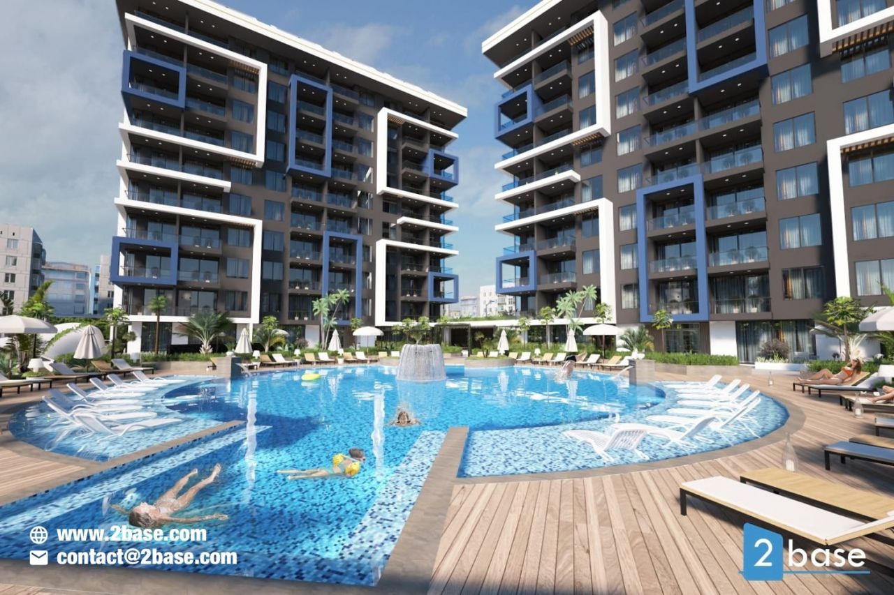 Апартаменты в Алании, Турция, 60 м² - фото 16