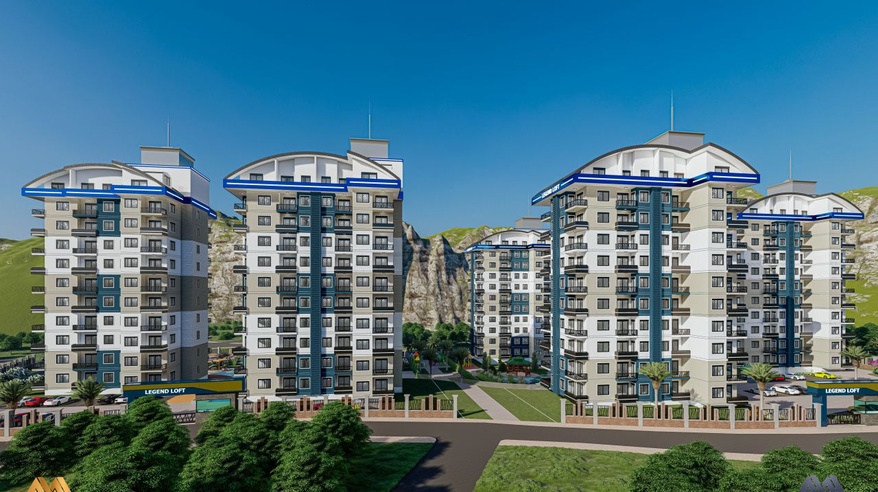 Апартаменты в Алании, Турция, 55 м² - фото 2