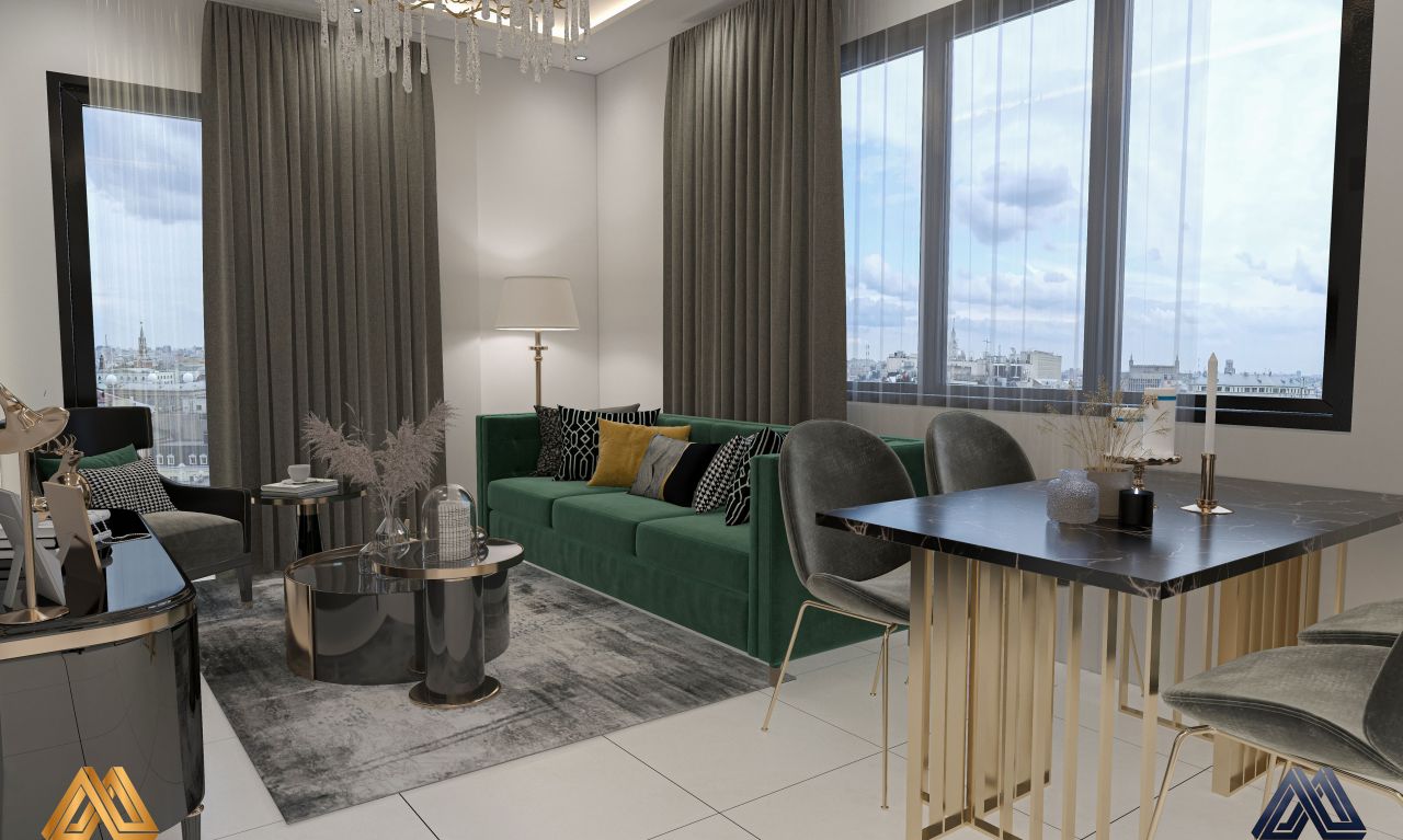 Апартаменты в Алании, Турция, 55 м² - фото 11