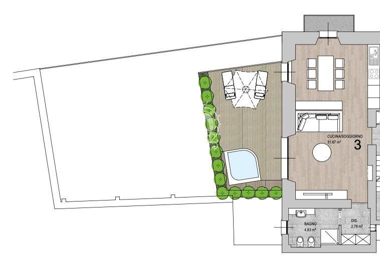 Квартира в Поньяна-Ларио, Италия, 115 м² - фото 12