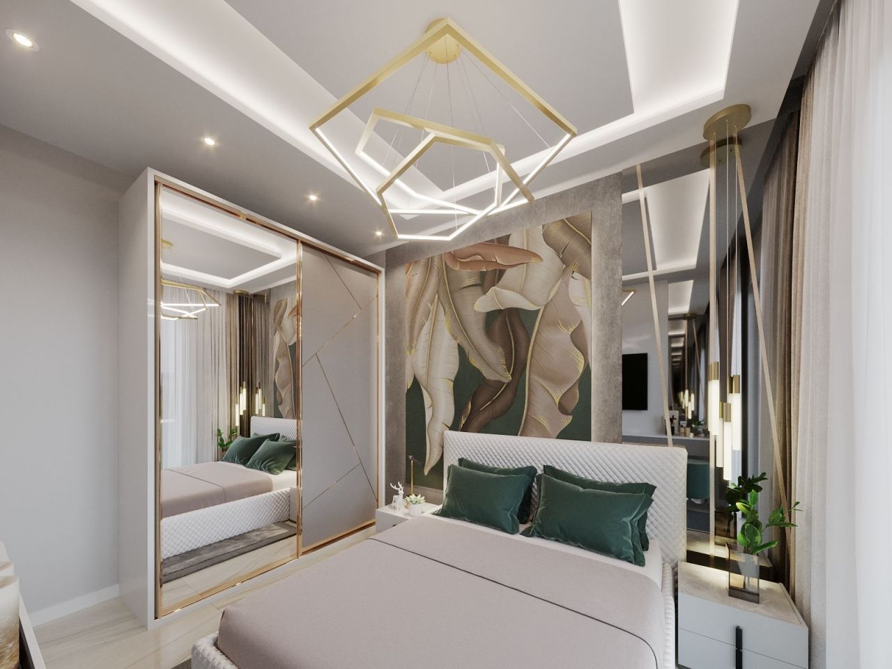 Апартаменты в Алании, Турция, 40 м² - фото 11