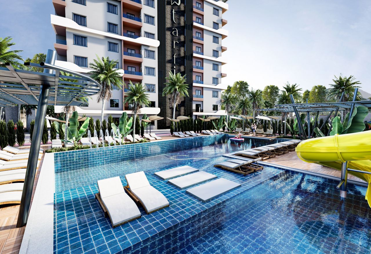 Апартаменты в Алании, Турция, 40 м² - фото 7