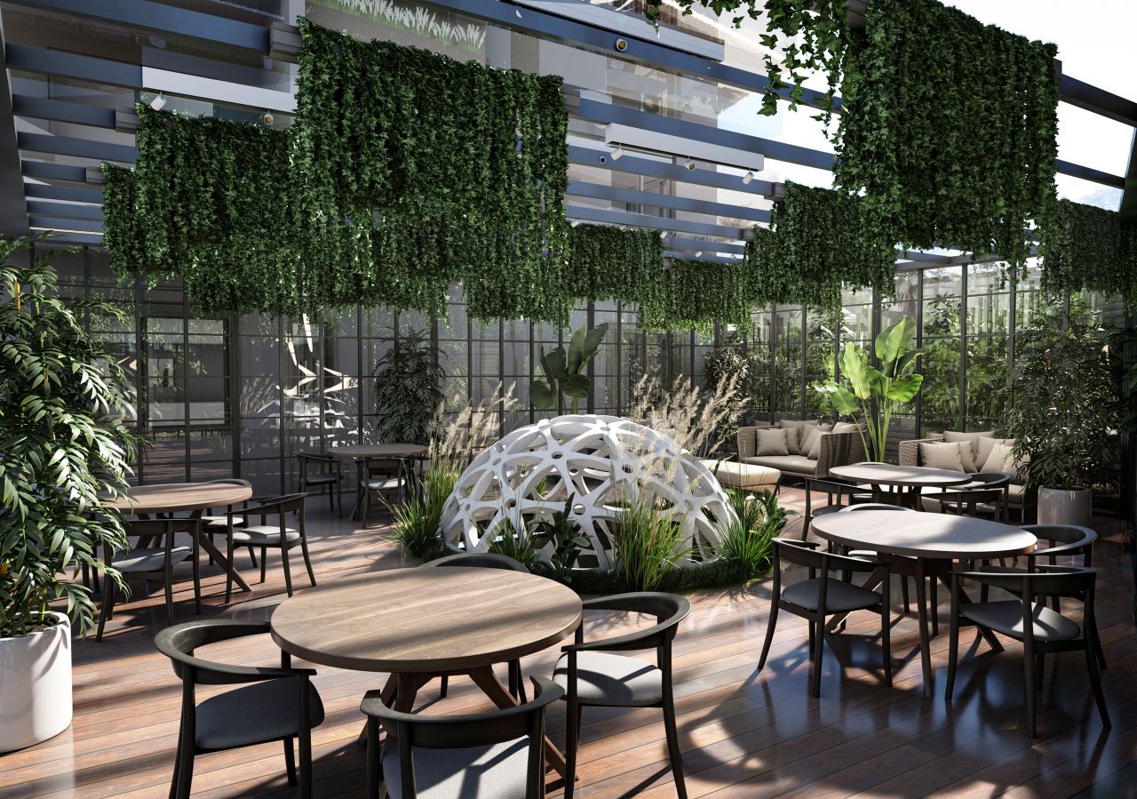 Апартаменты в Алании, Турция, 40 м² - фото 16