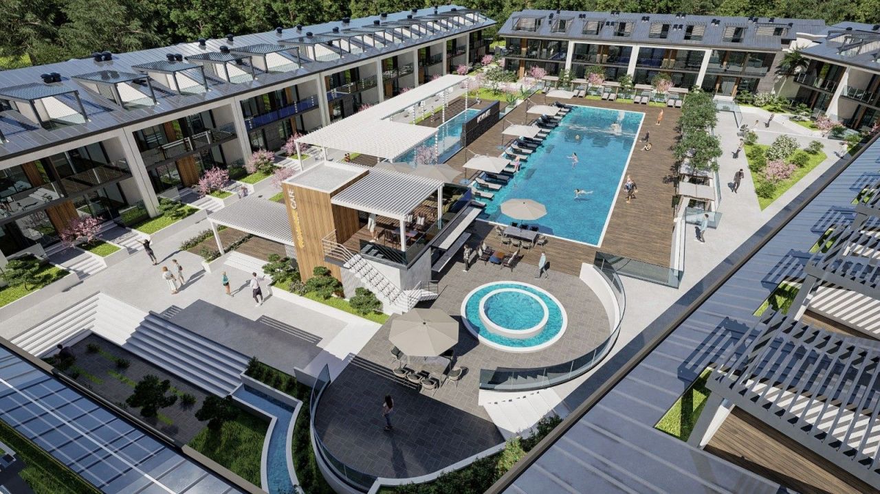 Апартаменты в Сиде, Турция, 100 м² - фото 4