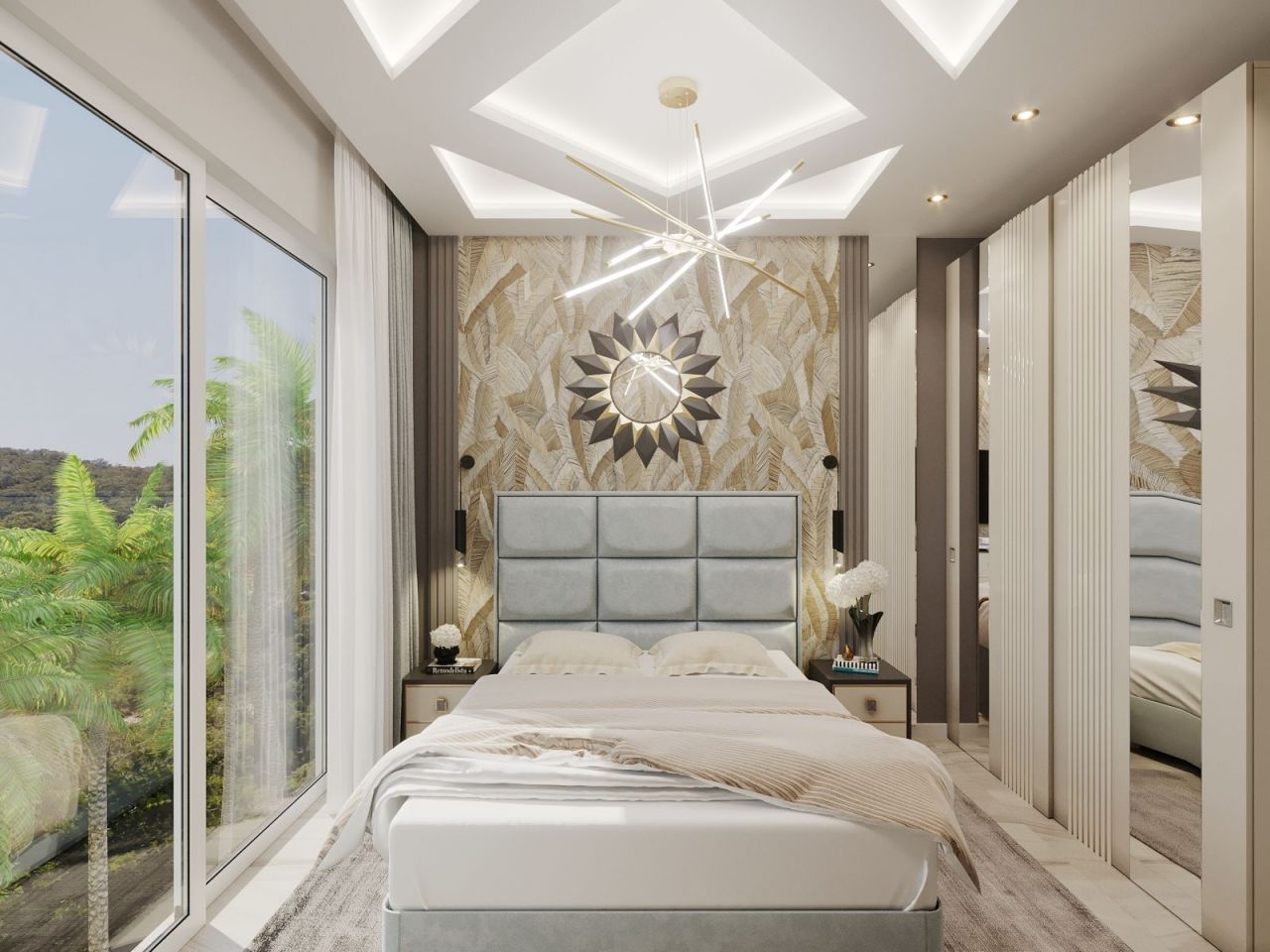 Апартаменты в Алании, Турция, 65 м² - фото 10