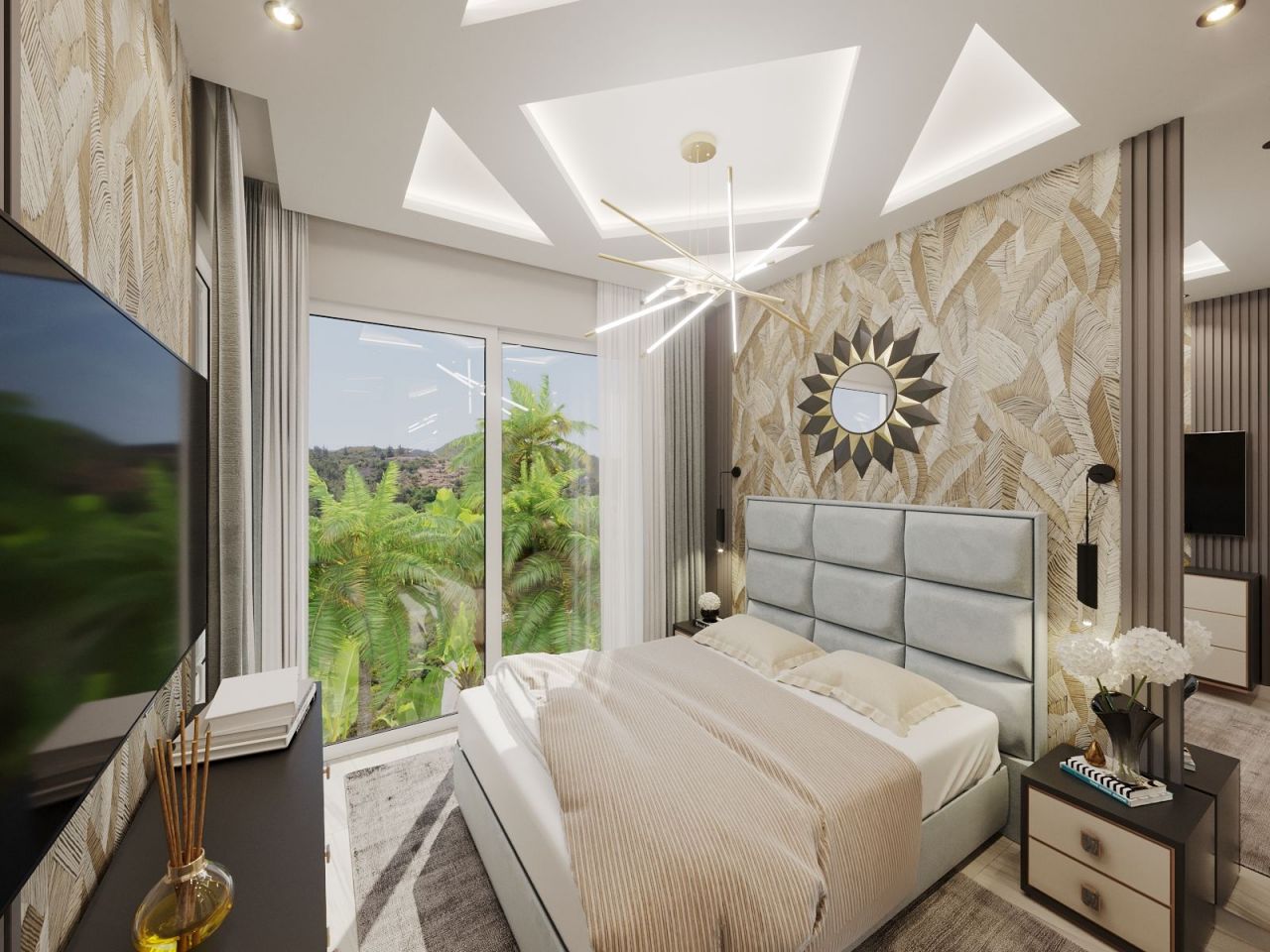 Апартаменты в Алании, Турция, 65 м² - фото 12