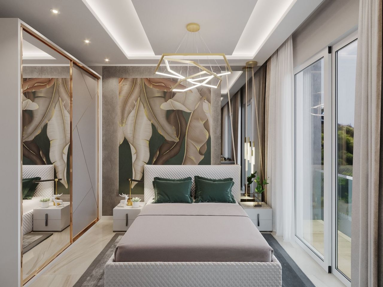 Квартира в Алании, Турция, 40 м² - фото 9