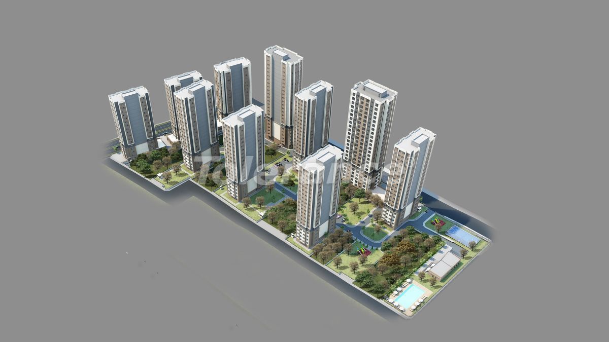 Апартаменты в Картале, Турция, 54 м² - фото 11