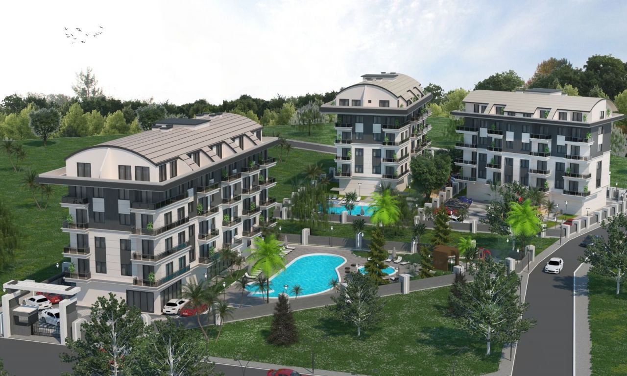Квартира в Алании, Турция, 100 м² - фото 1
