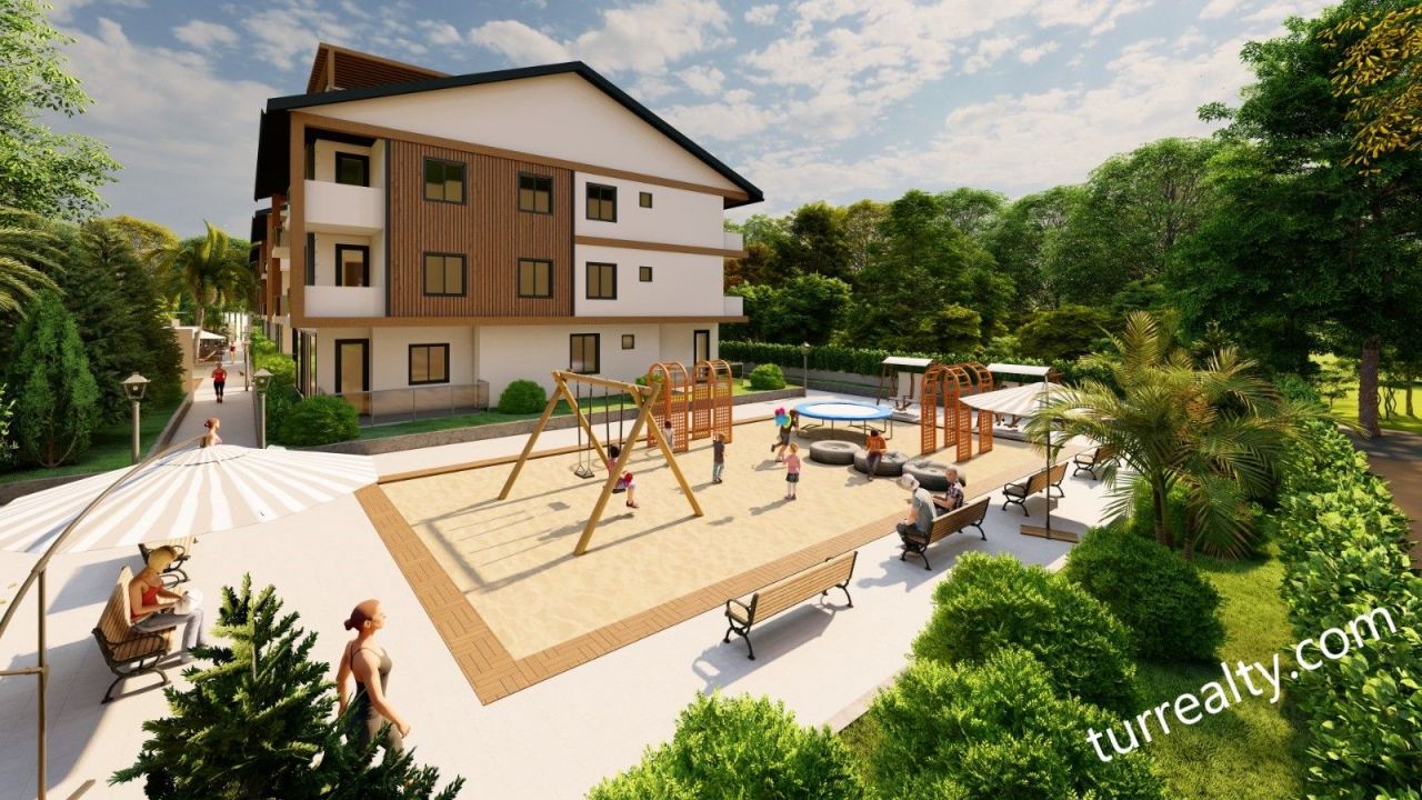 Апартаменты в Сиде, Турция, 120 м² - фото 14