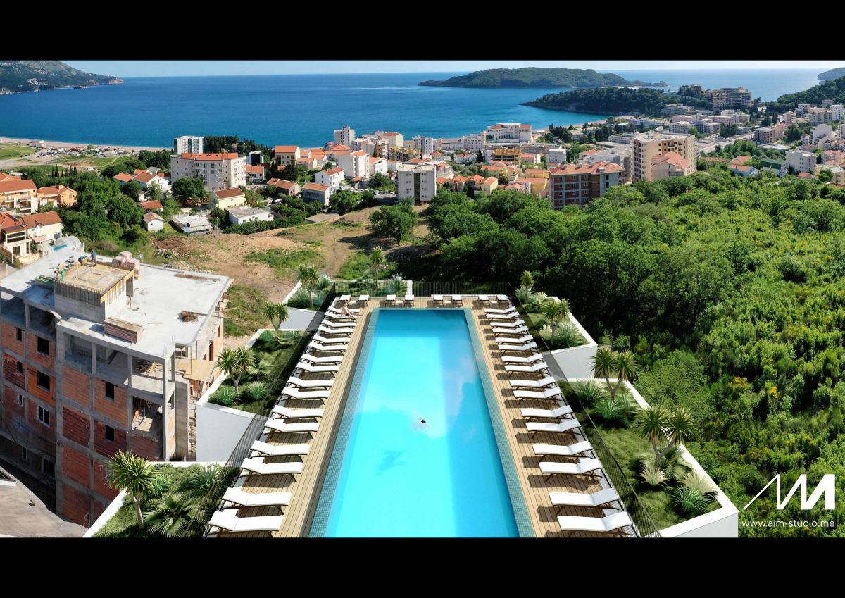 Квартира в Бечичи, Черногория, 52 м² - фото 5