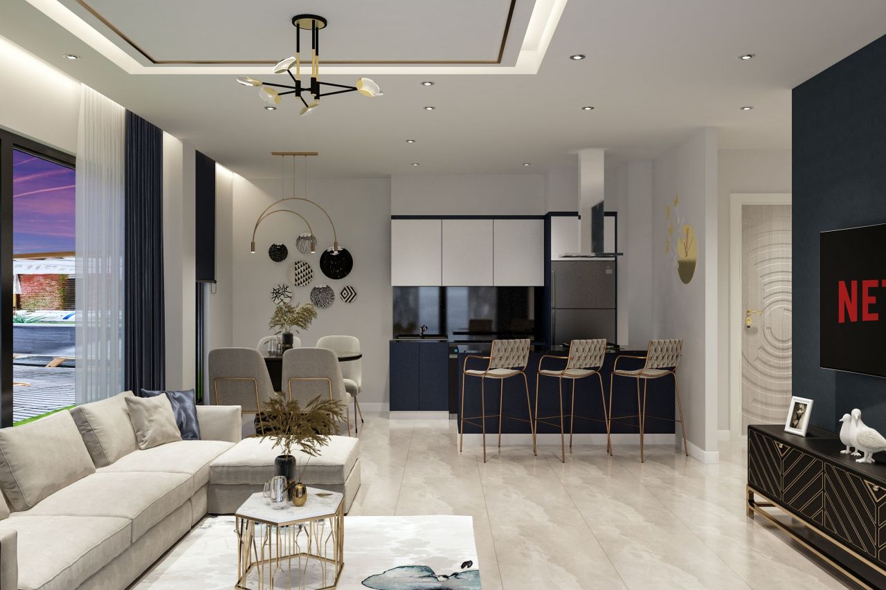 Квартира в Алании, Турция, 130 м² - фото 6