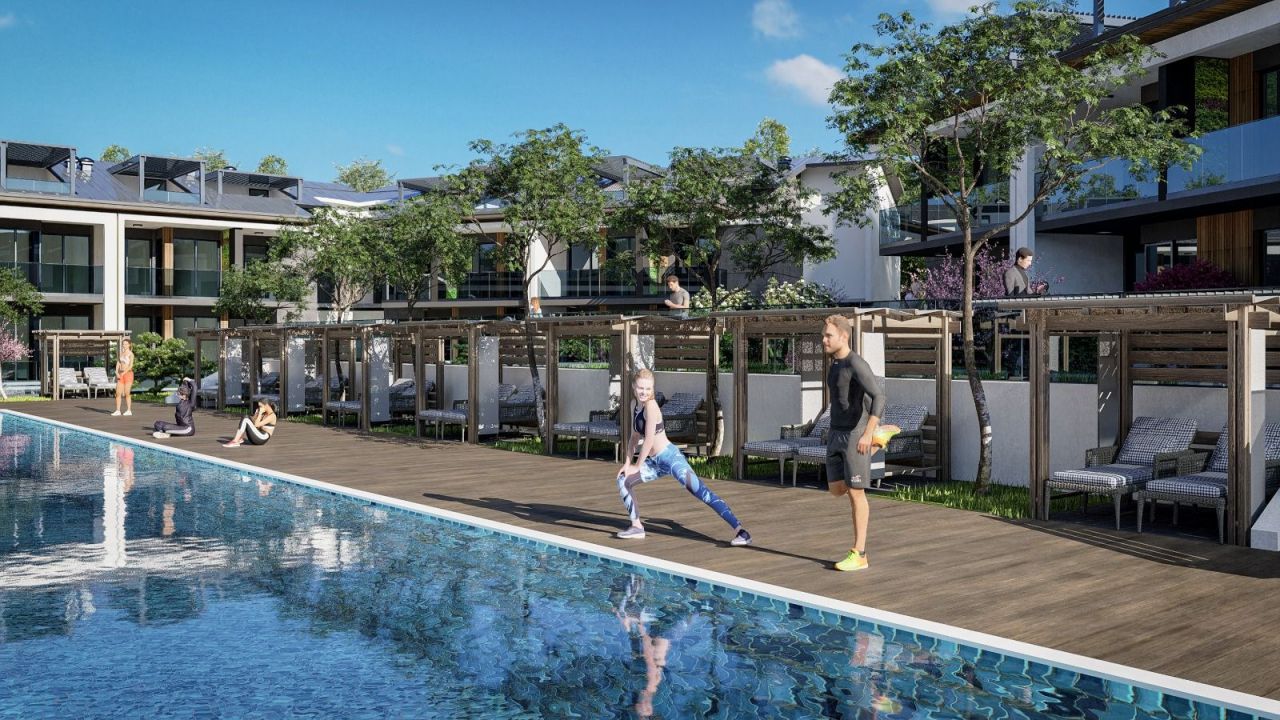 Апартаменты в Сиде, Турция, 50 м² - фото 6