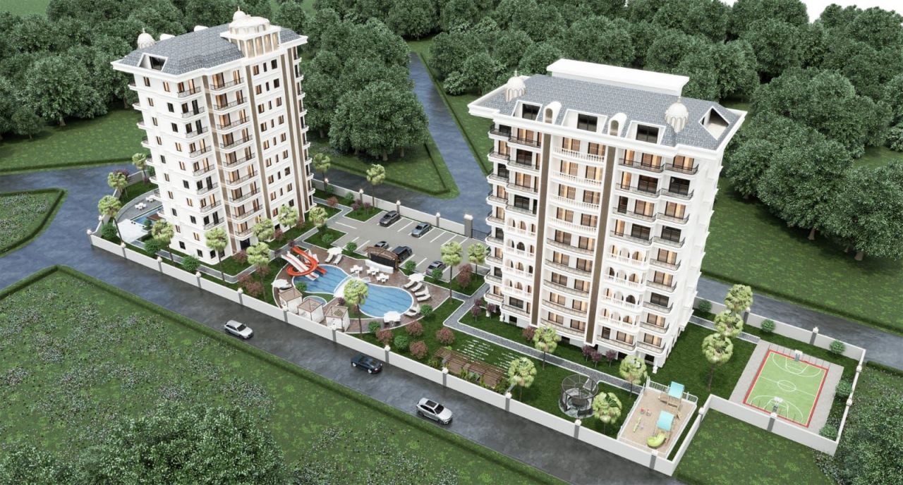 Квартира в Авсалларе, Турция, 53 м² - фото 1