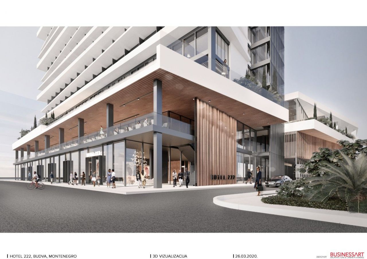 Коммерческая недвижимость в Будве, Черногория, 87 м² - фото 3