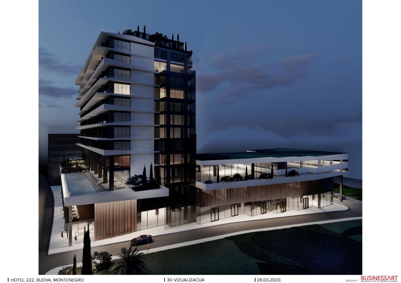 Коммерческая недвижимость в Будве, Черногория, 87 м² - фото 7