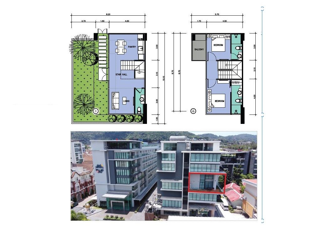 Квартира на острове Пхукет, Таиланд, 125 м² - фото 2