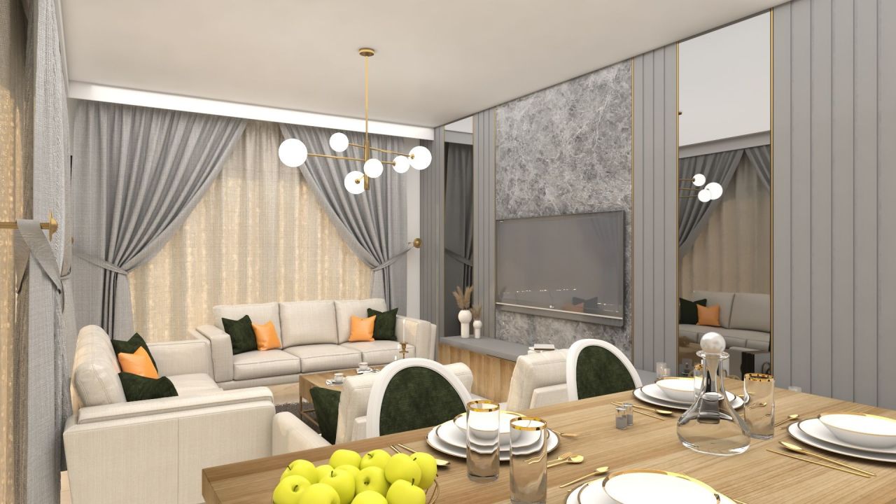 Квартира в Алании, Турция, 61 м² - фото 14