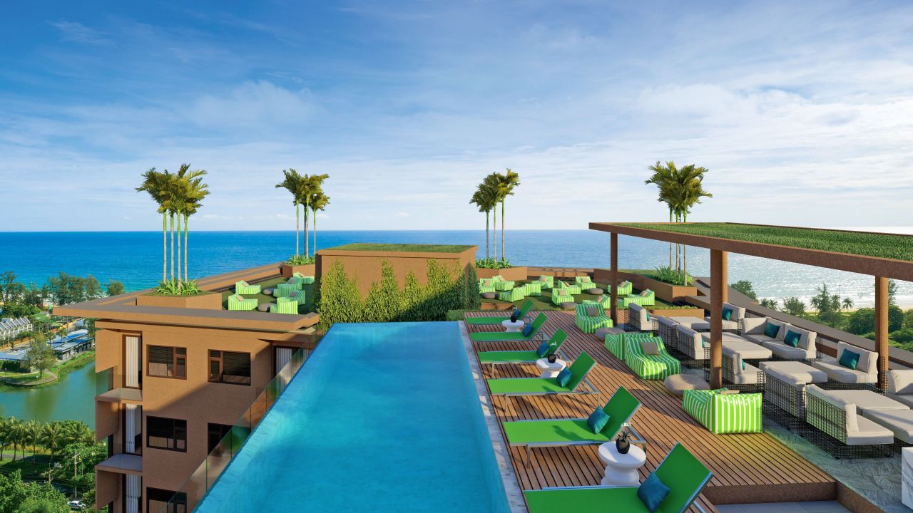 Апартаменты на острове Пхукет, Таиланд, 35 м² - фото 11