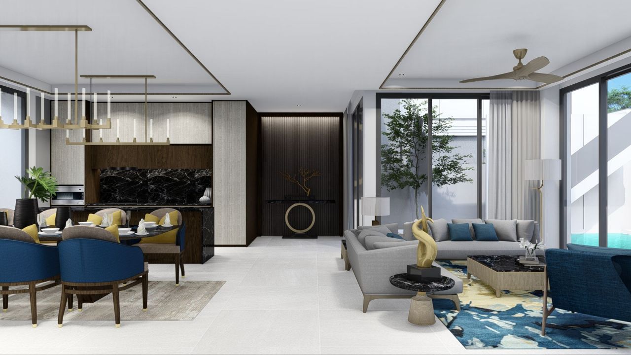 Вилла на пляже Банг Тао, Таиланд, 525 м² - фото 13