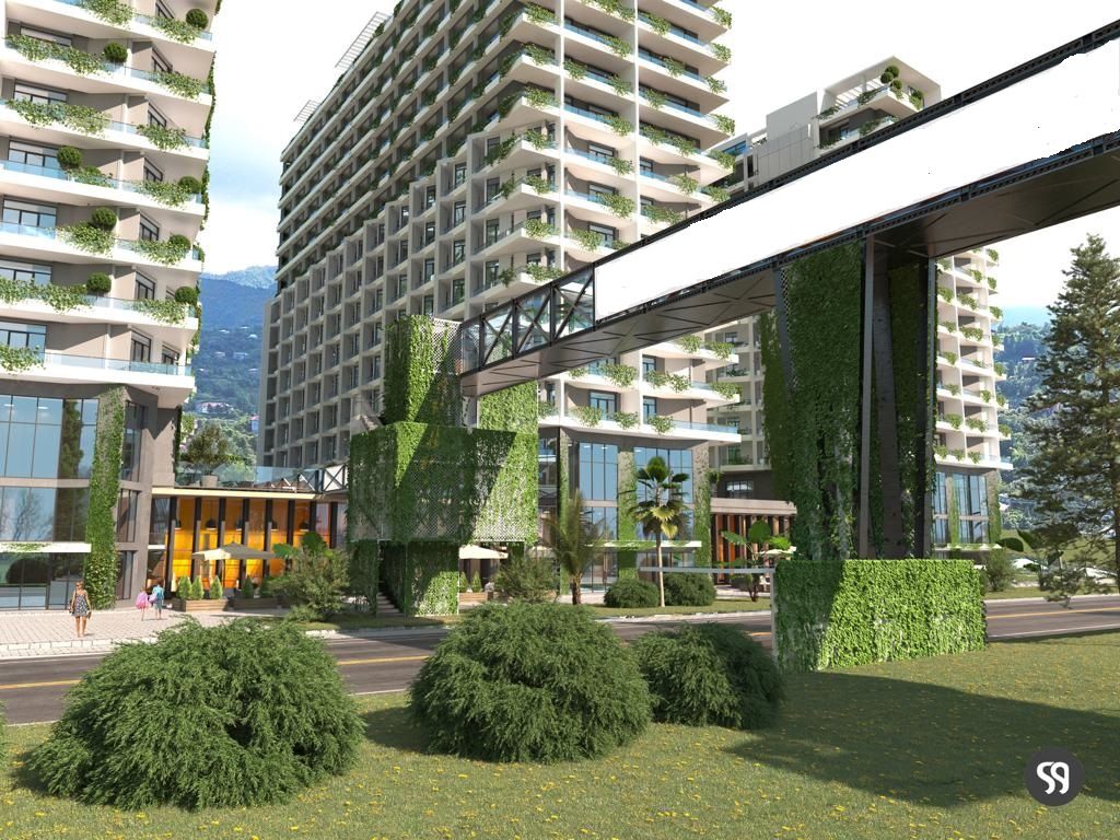 Апартаменты в Батуми, Грузия, 48.6 м² - фото 1