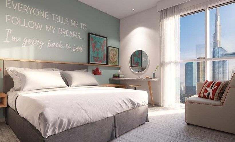 Отель, гостиница в Дубае, ОАЭ, 23 м² - фото 5