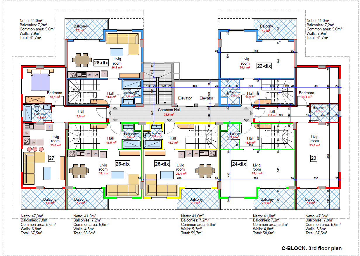 Пентхаус в Алании, Турция, 60 м² - фото 11
